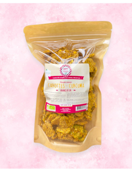 Crackers Cheval Carottes Curcuma