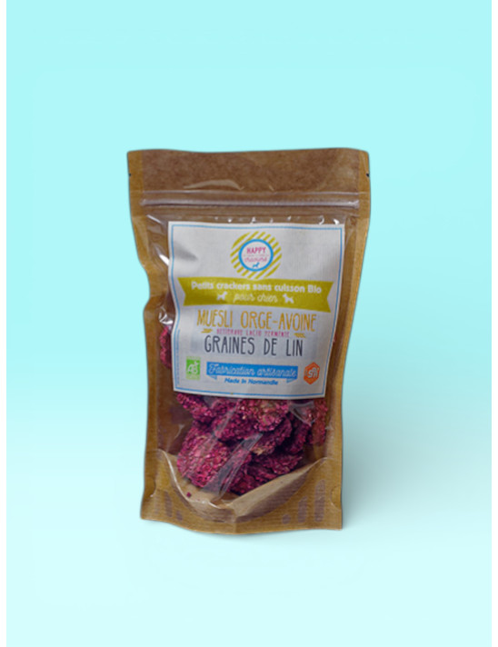 Crackers Chien Betteraves rouges