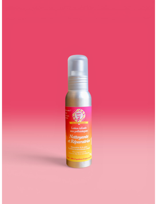 Lotion réparatrice infusée aux prébiotiques